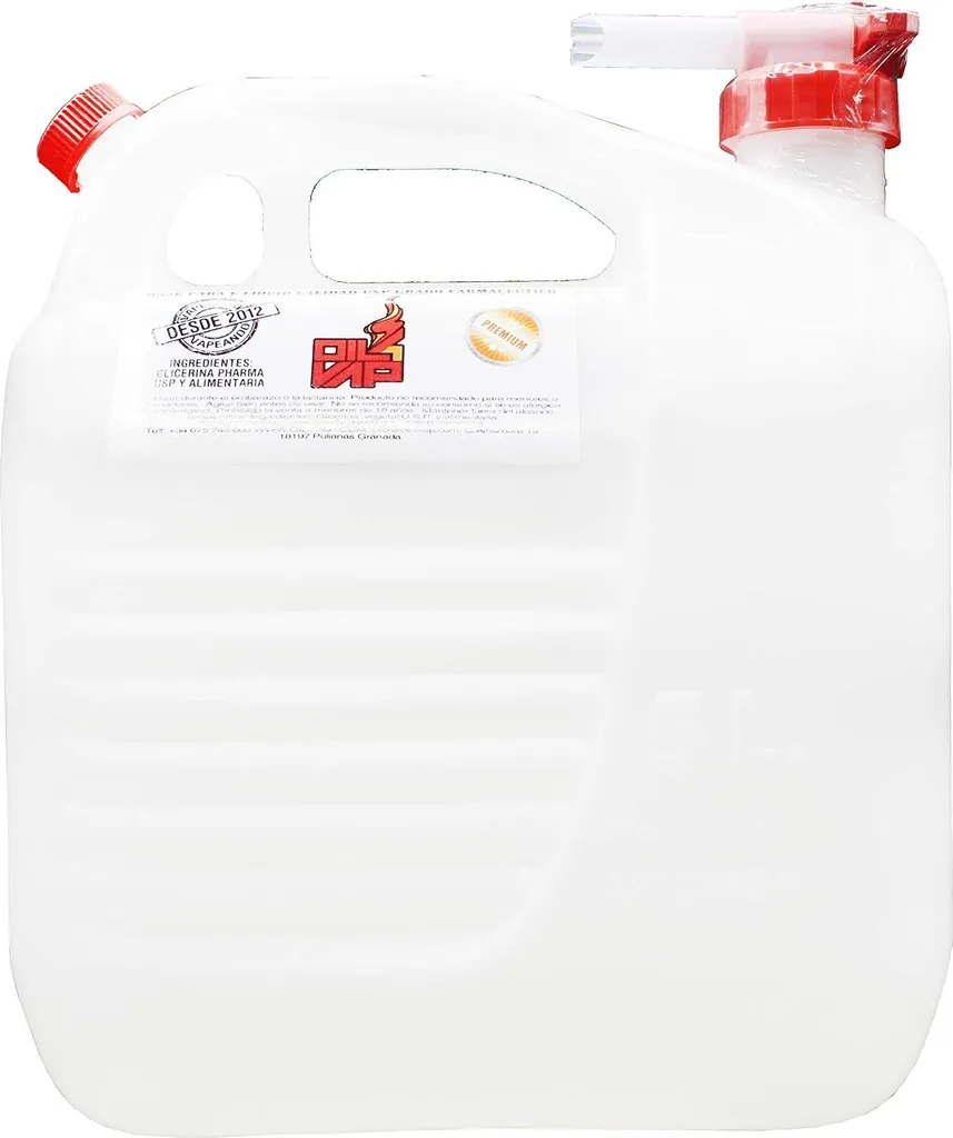 Serbatoio Carburante 5L Plastica Alimentare USP GS1 Global Office Offerta