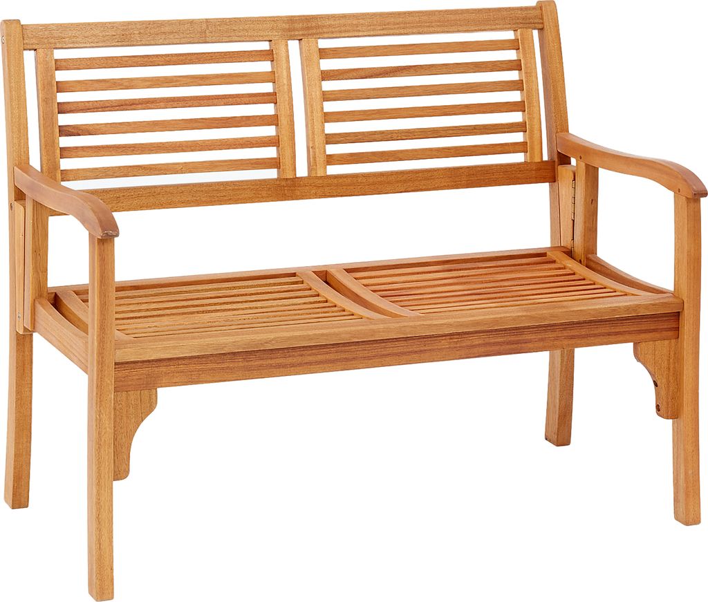 Dehner Klappbank Douglas, 2-Sitzer, ca. 119 x 62 x 90 cm, Produktbild 