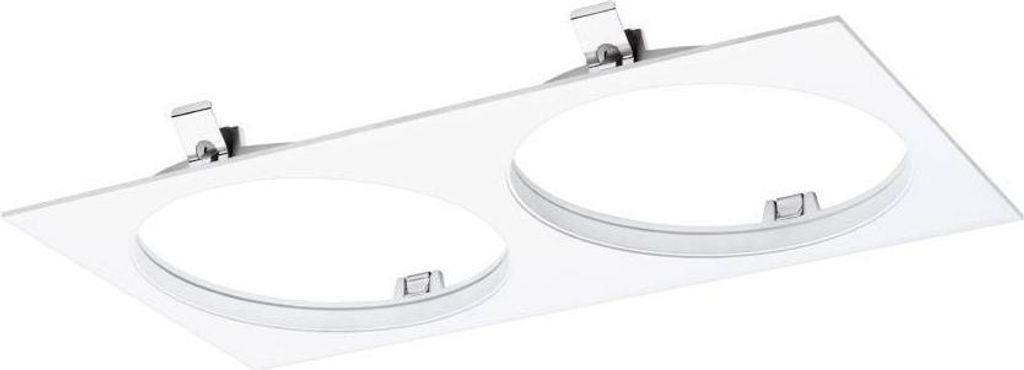 Eglo 60379 IN111/2SQ Einbaurahmen 2 320x165mm Weiss