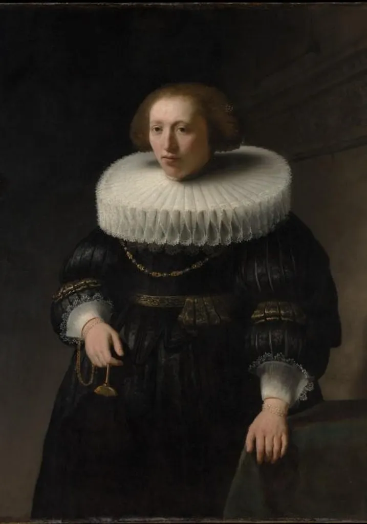 Puzzle Grafika Rembrandt Portrait de femme 1000 pièces - Art Classique