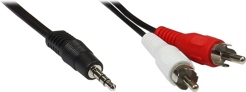 Stereo Verbindung 3,5 Klinke St / 2 X Cinch St, Länge: 15m, Good Connections