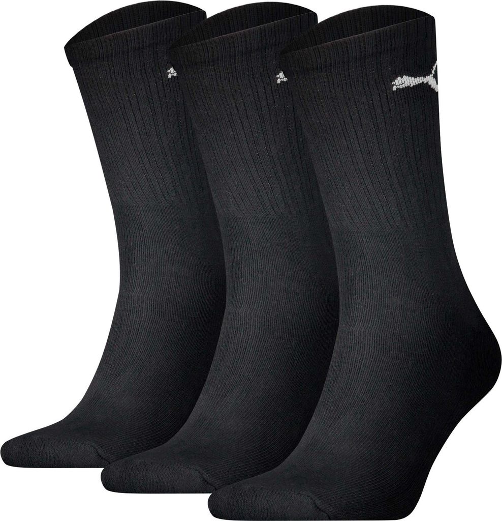 Puma CREW SOCK (3 PCS) BLACK 39-42 Obrázek produktu 