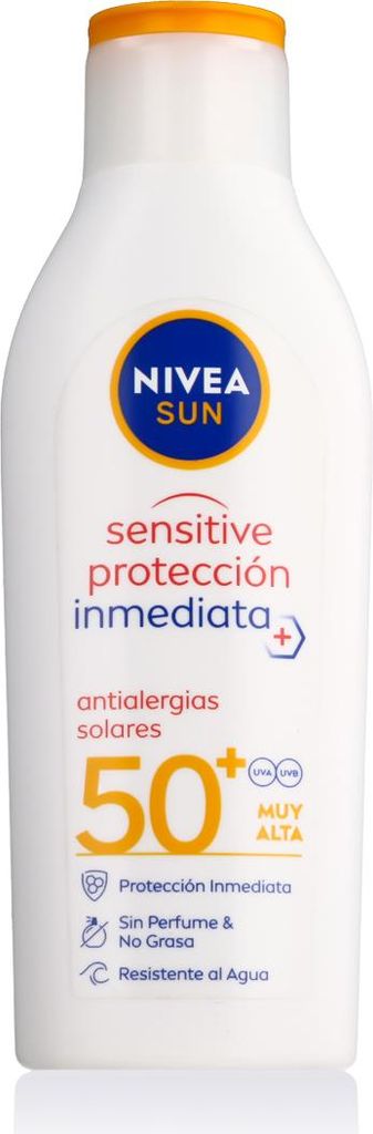 Nivea Sun Sensitive Spf50+ Lait 200ml Image du produit 