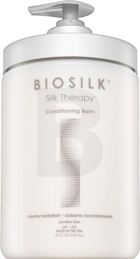 BioSilk Silk Therapy Conditioning Balm Glättungsmaske für Produktbild 