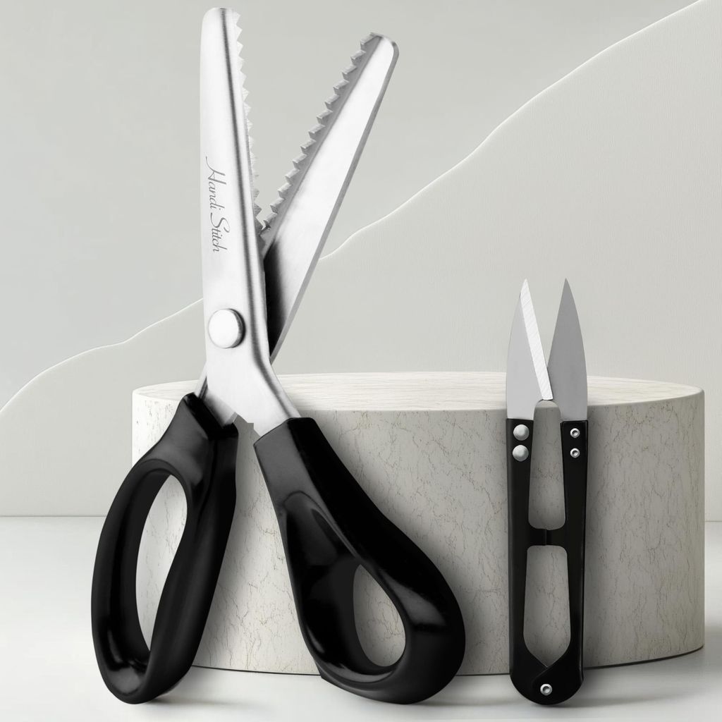 Handi Stitch Zackenschere mit Fadenschneider - Produktbild