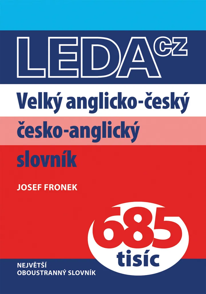 Dictionnaire Anglais Tchèque Fronek : Version Intégrale de Luxe