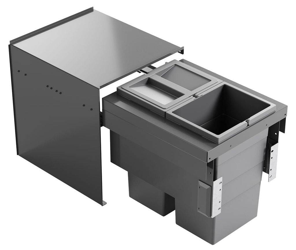Collecteur de déchets Hailo 3608601 Cargo Aqua 2x 13 litres Image du produit 