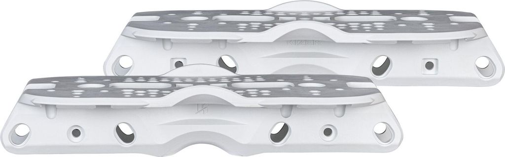 Kizer Soulframe 65 White – Inline Skate UFS-Soulplate-Schiene für Freestyle, Antirocker & Flat Setup – individuell anpassbar, in weiß