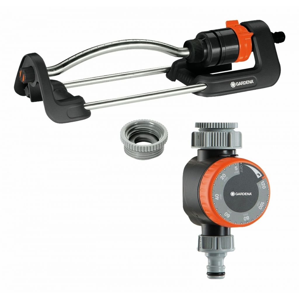 GARDENA Set:Viereckregner Aqua S+ Bewässerungsuhr - Aktion Produktbild 