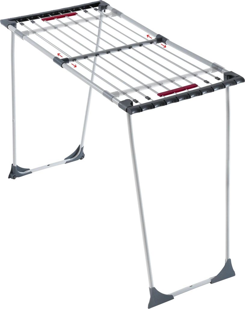 Wäscheständer - Standtrockner - Teleskopisch - Stabil - 196 cm - Für Unterwäsche