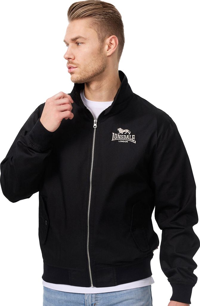 Lonsdale Herren Jacke Harrington, Farbe:black, Größe:L Produktbild 17