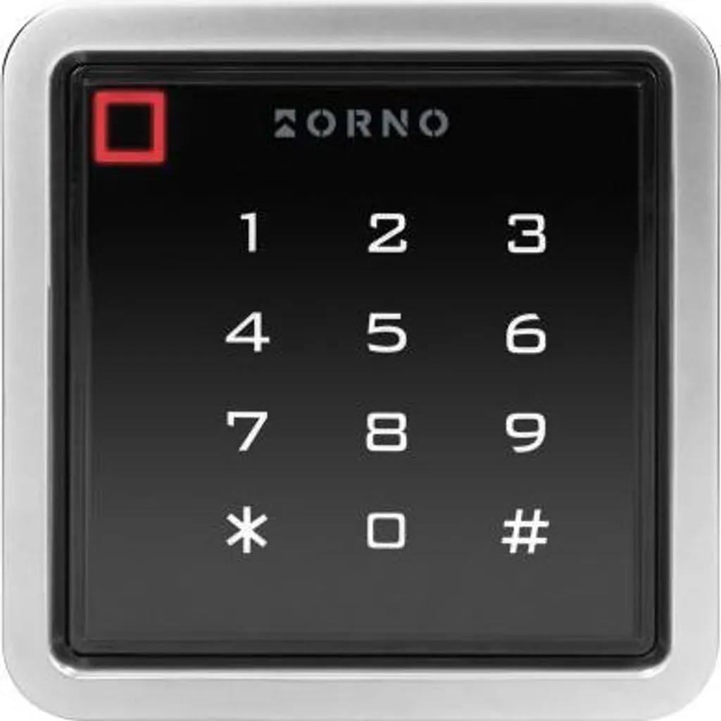 Serrure tactile étanche IP68 WLAN avec 1 relais 3A pour accès sécurisé