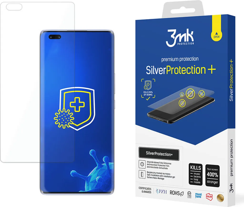 Huawei Nova 9 Pro Pellicola 3Mk Silver Protection+ | Protezione 400%