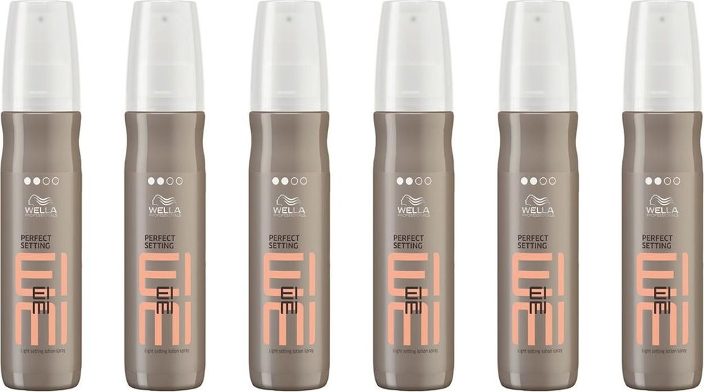 Wella Eimi Perfect Setting 6 x 150 ml Fönlotion Set Produktbild 