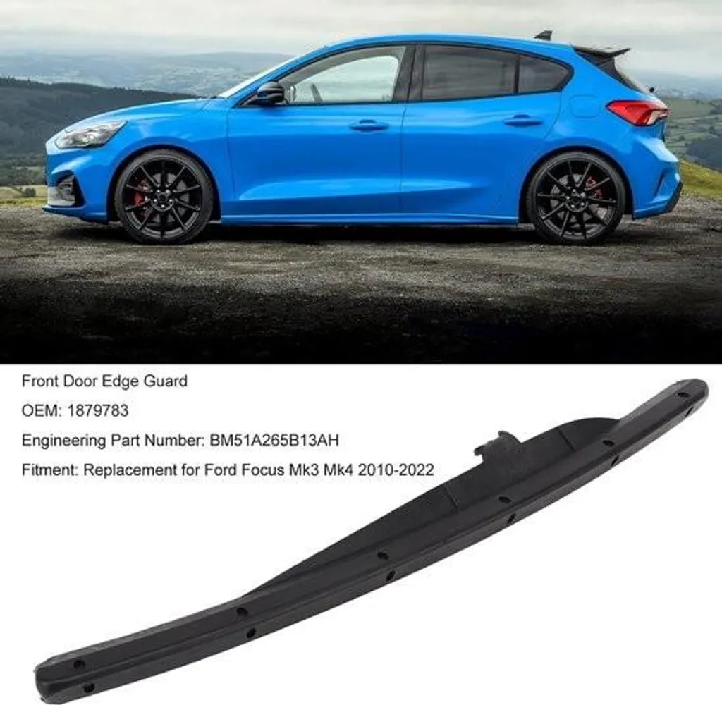 Bande de Protection Porte Avant Gauche pour Ford Focus Mk3 Mk4 2010-2022