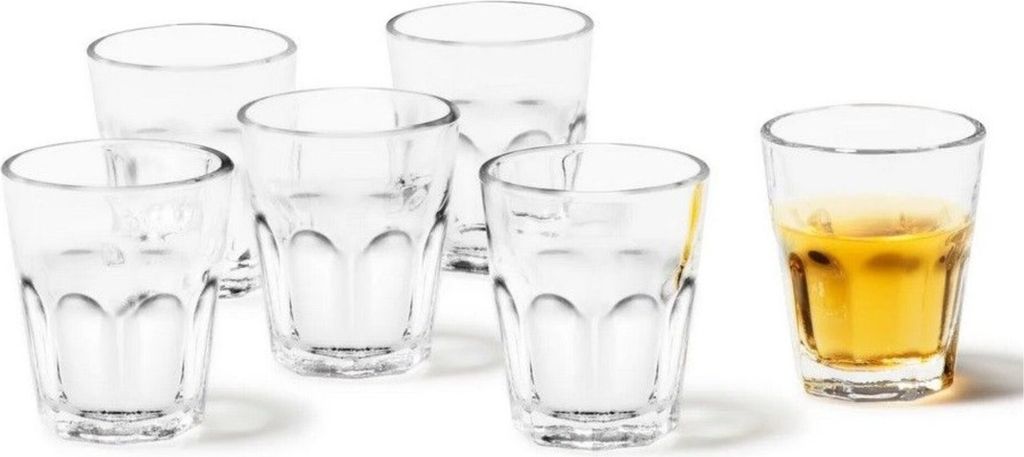 Leonardo set van 6 glazen 50ml Rock L013376 Productafbeelding 