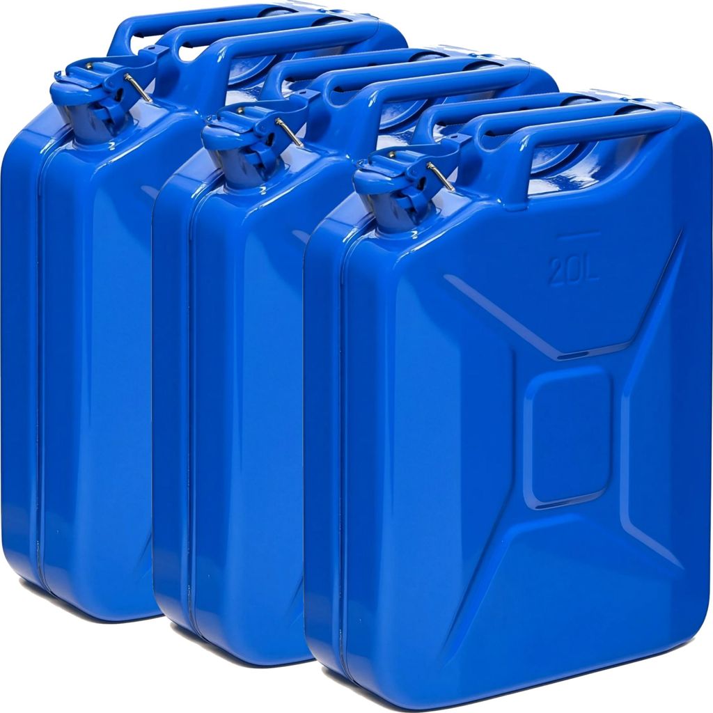 Oxid7® by BW Kraftstoffkanister Metall Benzinkanister 3x 20 Produktbild 