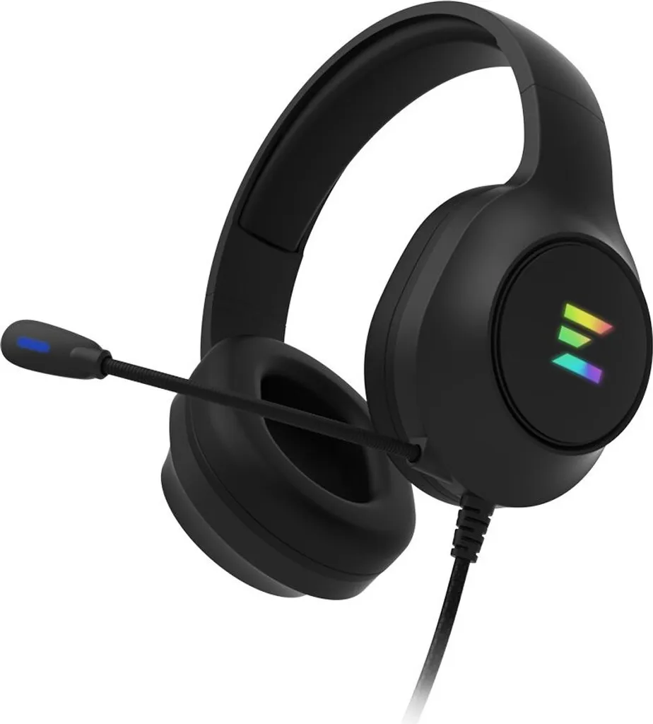 Casque Gaming 7.1 Zalman ZM-HPS310 Noir USB pour Jouer et Communiquer
