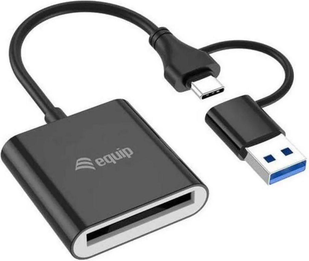 Equip 245461 Kartenleser USB 3.2 Gen 2 (3.1 Gen 2) Type-C Schwarz
