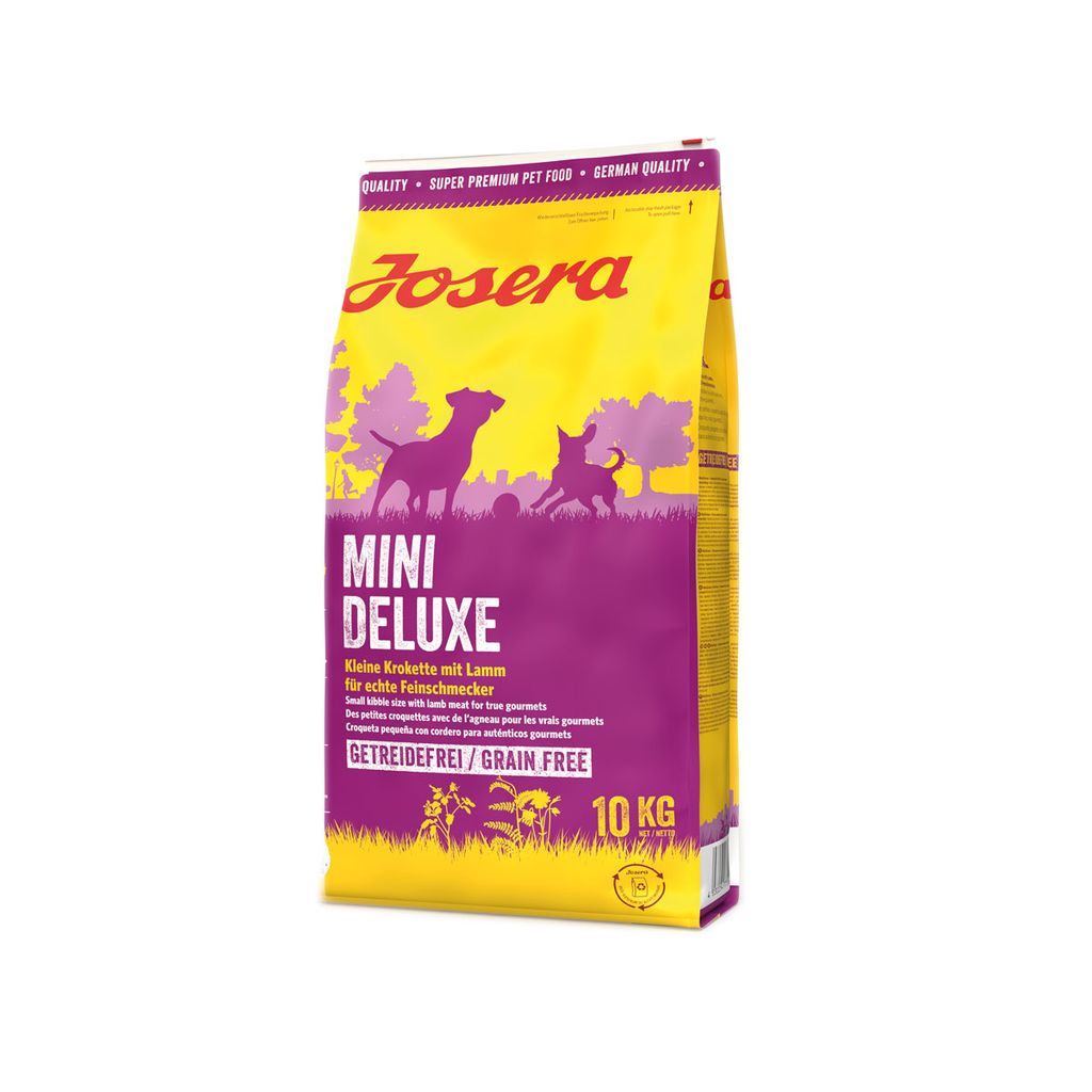 Josera MiniDeluxe Trockenfutter für Hunde 10kg Produktbild