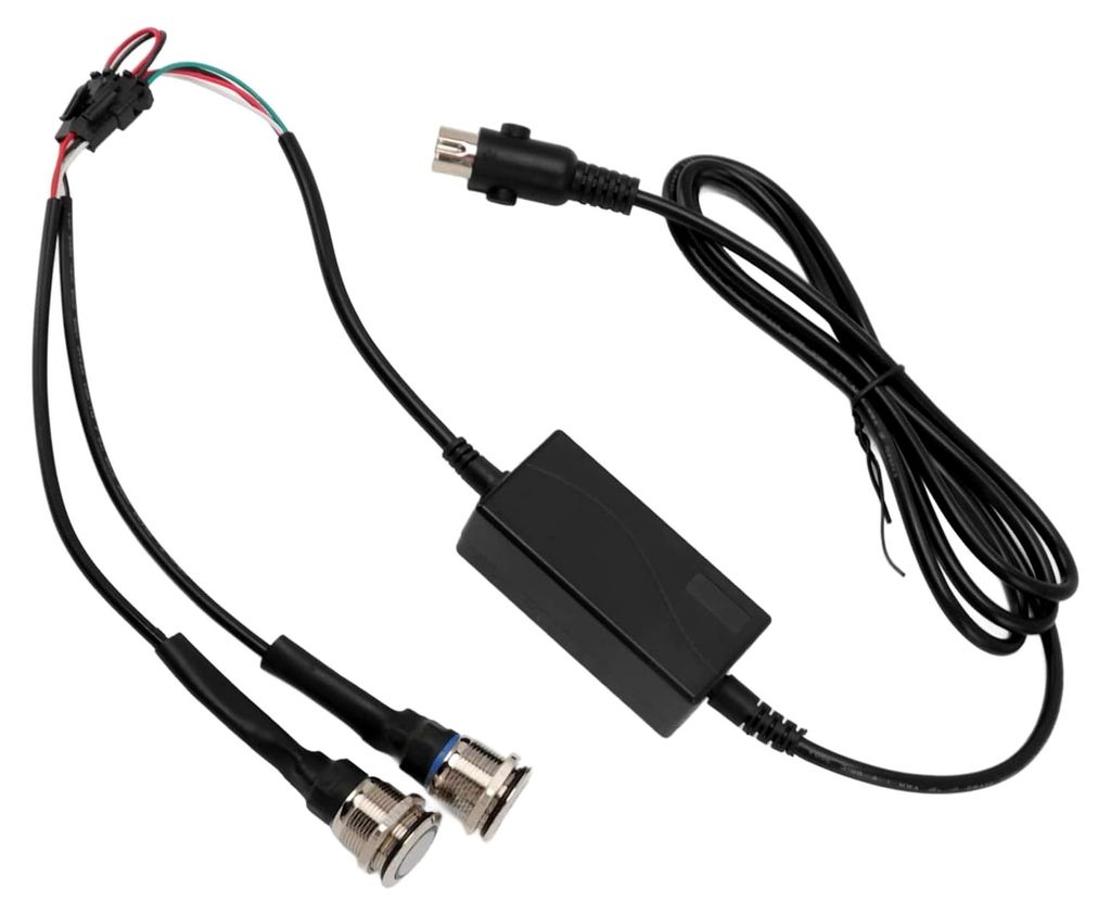 Elektrischer Sofa-Touchsensor, Doppelknopf, Gerader Kopf, 5-polig, Steuerung für elektrische Schubstangen, Heben, ABS-Material