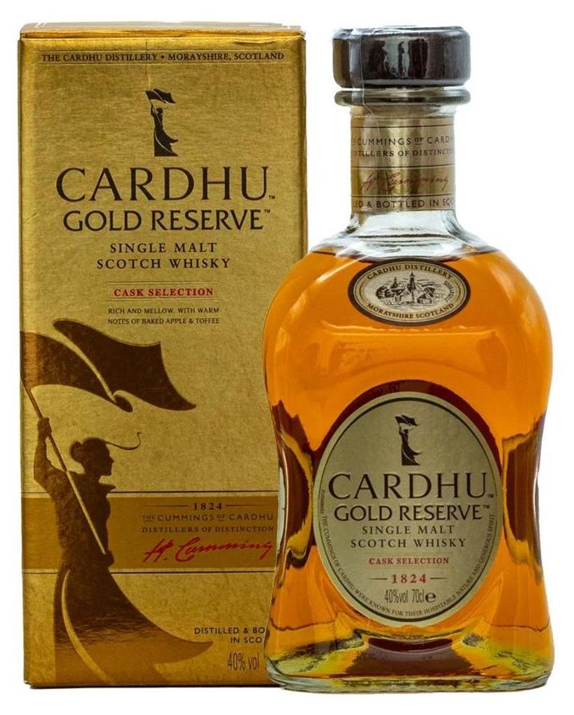 Cardhu Gold Reserve Single Malt Scotch Whisky 40% Vol. 0.7L Produktbild 