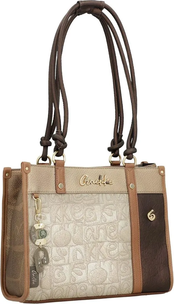 Petit sac Muse Amphora Anekke multicolore avec broderies artisanales