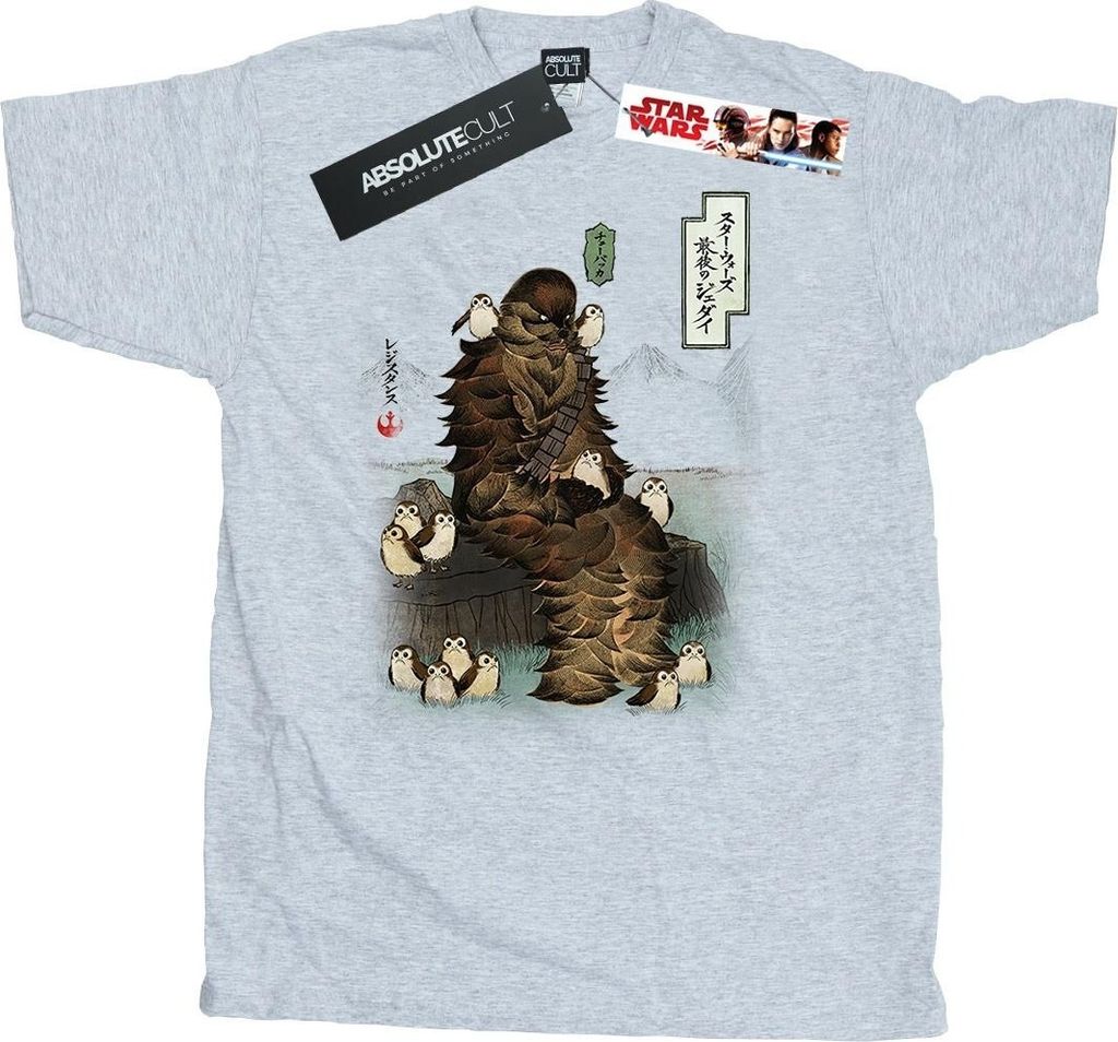 Star Wars - "The Last Jedi" T-Shirt für Herren BI46999 (M) (Grau)