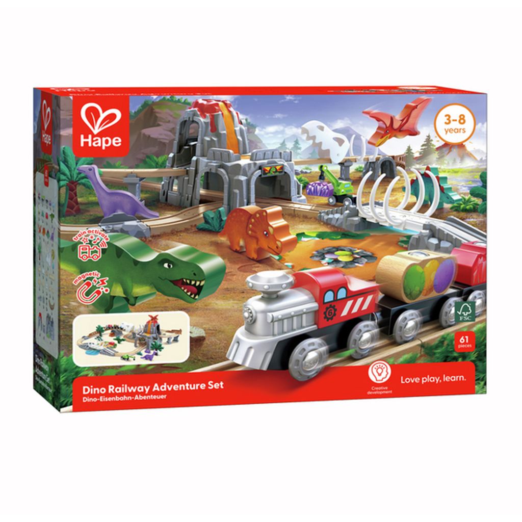 Dino Railway Adventure Set main image 0