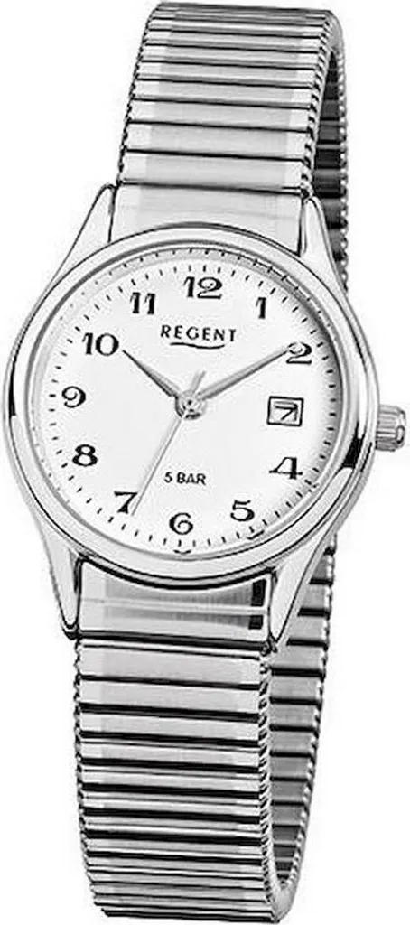 Montre Regent Femme F-893 : Élégance Classique et Bracelet en Cuir Noir