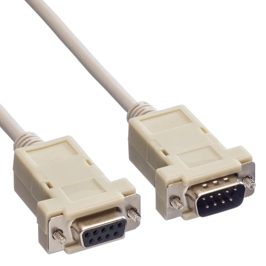 VALUE 11.99.6218 cavo seriale Beige 1,8 m DB-9 - 3
