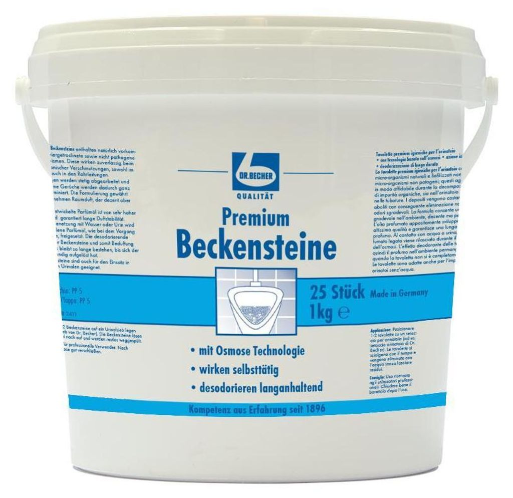 "Dr. Becher" Beckensteine Premium Produktbild 