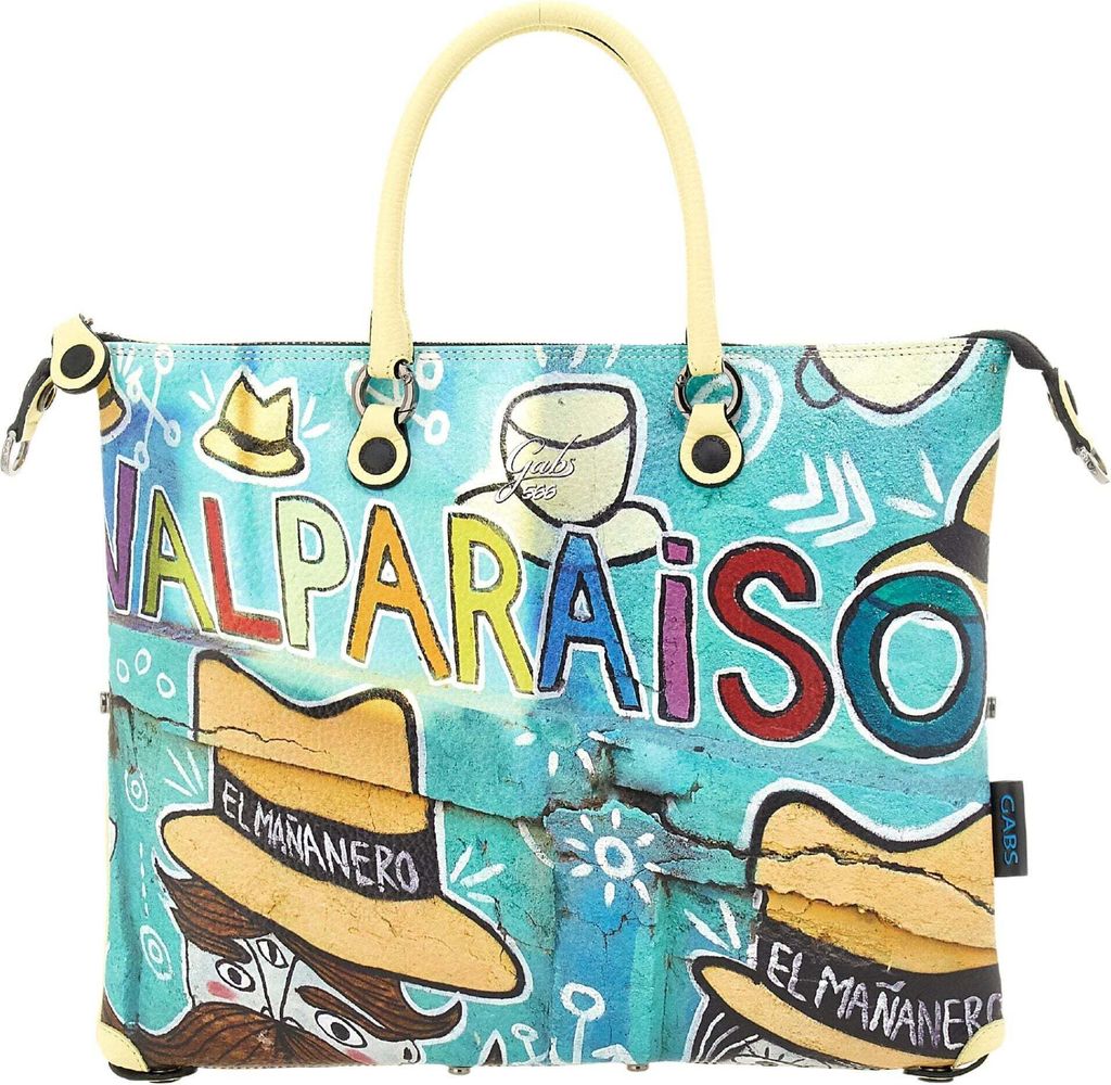 Tasche Handtasche Gabs G3 Plus M Trip G3 Plus M Trip Damen Leder Gelb