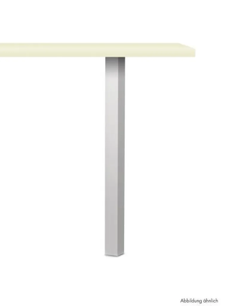 Supporto Naber Kreta Quadrato 110 cm Alluminio Inox | Design Moderno