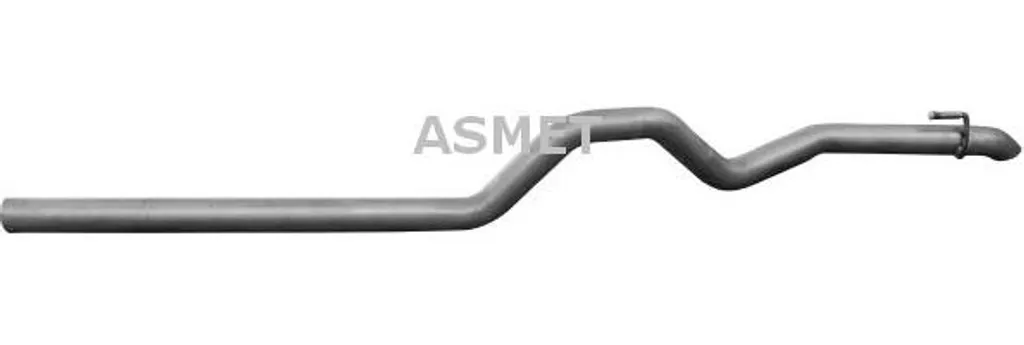 Tuyau d'échappement robuste ASMET 2066 OE 9064900821 en acier renforcé