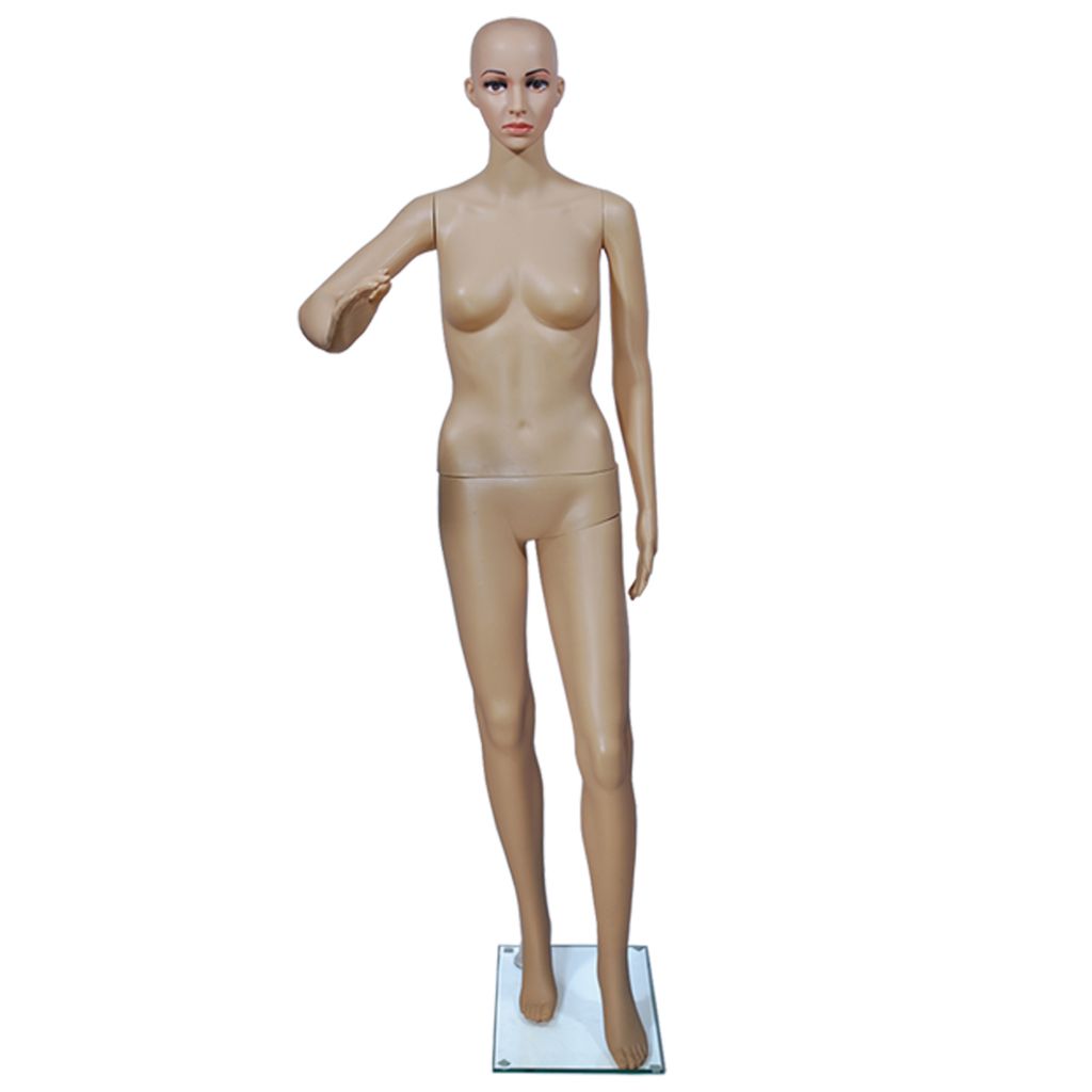Schaufensterpuppe Schaufensterfigur Mannequin Schneiderpuppe Puppe beweglich Frau F5