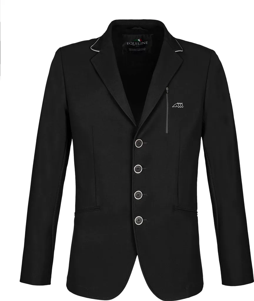 Equiline HEVEL Veste de Concours Homme Noir FS 2019 Taille 50 Eq19_FS