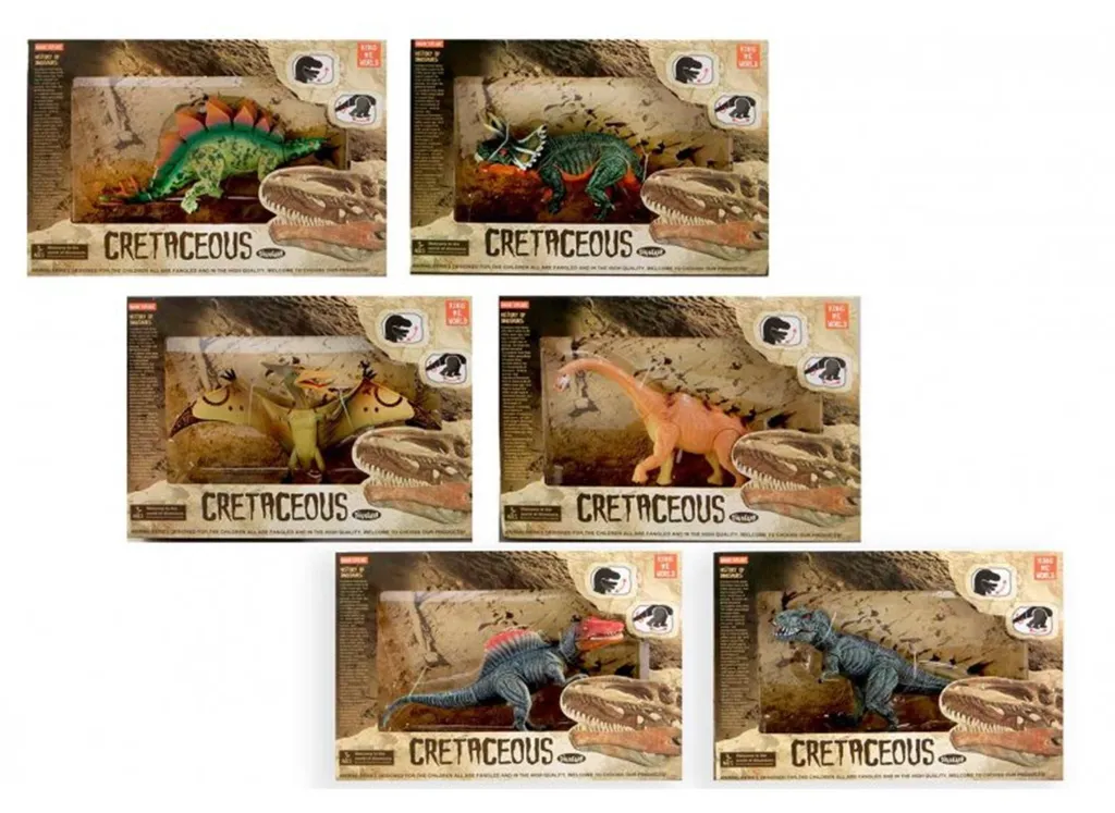 Grand Dinosaure Massamarkt robuste 23-26 cm pour jouer sans tout casser