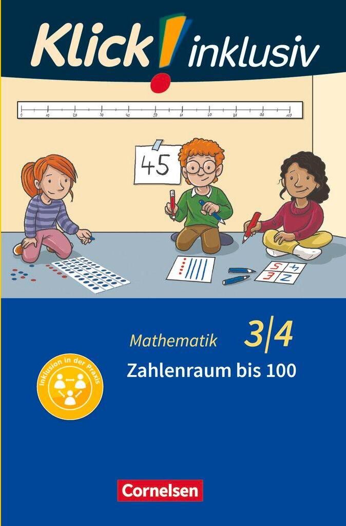 Klick! inklusiv - Mathematik, Grundschule / Förderschule - Themenhefte für Lernende mit Förderbedarf - 3./4. Schuljahr