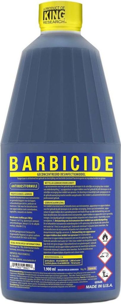 Barbicide Desinfektionskonzentrat 1.9L Produktbild 