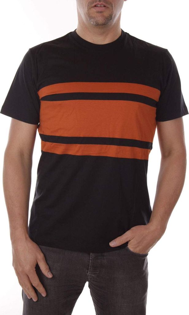 Diesel T-Potus Herren T-Shirt Rundhals Kurzarm Schwarz