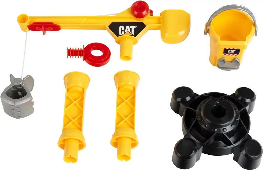 Gru da cantiere CAT, gru giocattolo alta 42,5 cm Immagine del prodotto 