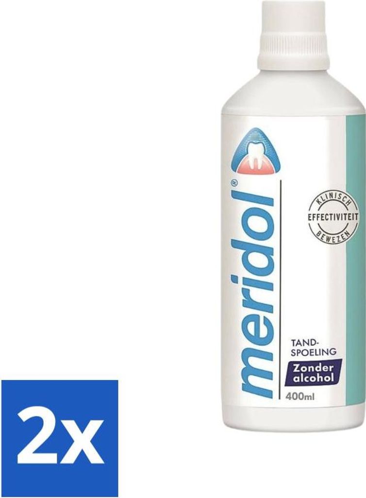 Meridol Mundspülung Zahnfleischschutz 400 ml - Vorteilspack - 2 Stücke