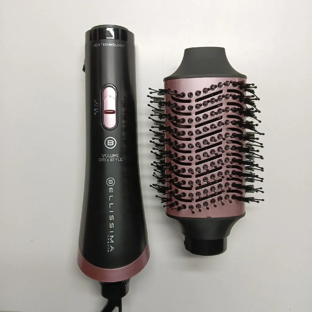 Brosse à air chaud anti-dommages Bellissima pour volume sans agression