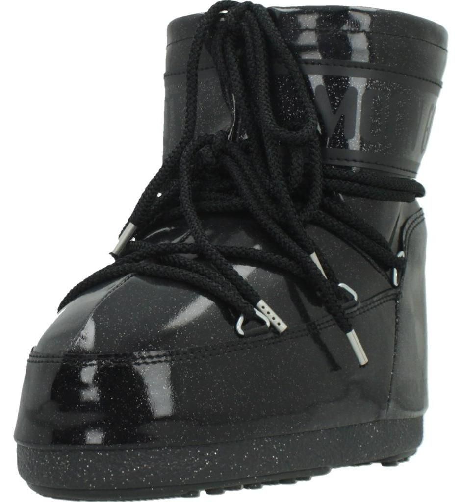 MOON BOOT MB ICON LOW GLIT Schwarz