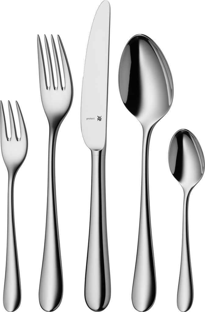 WMF Merit Besteckset, 12 Personen, 66 teilig, 60 Teile mit Produktbild 
