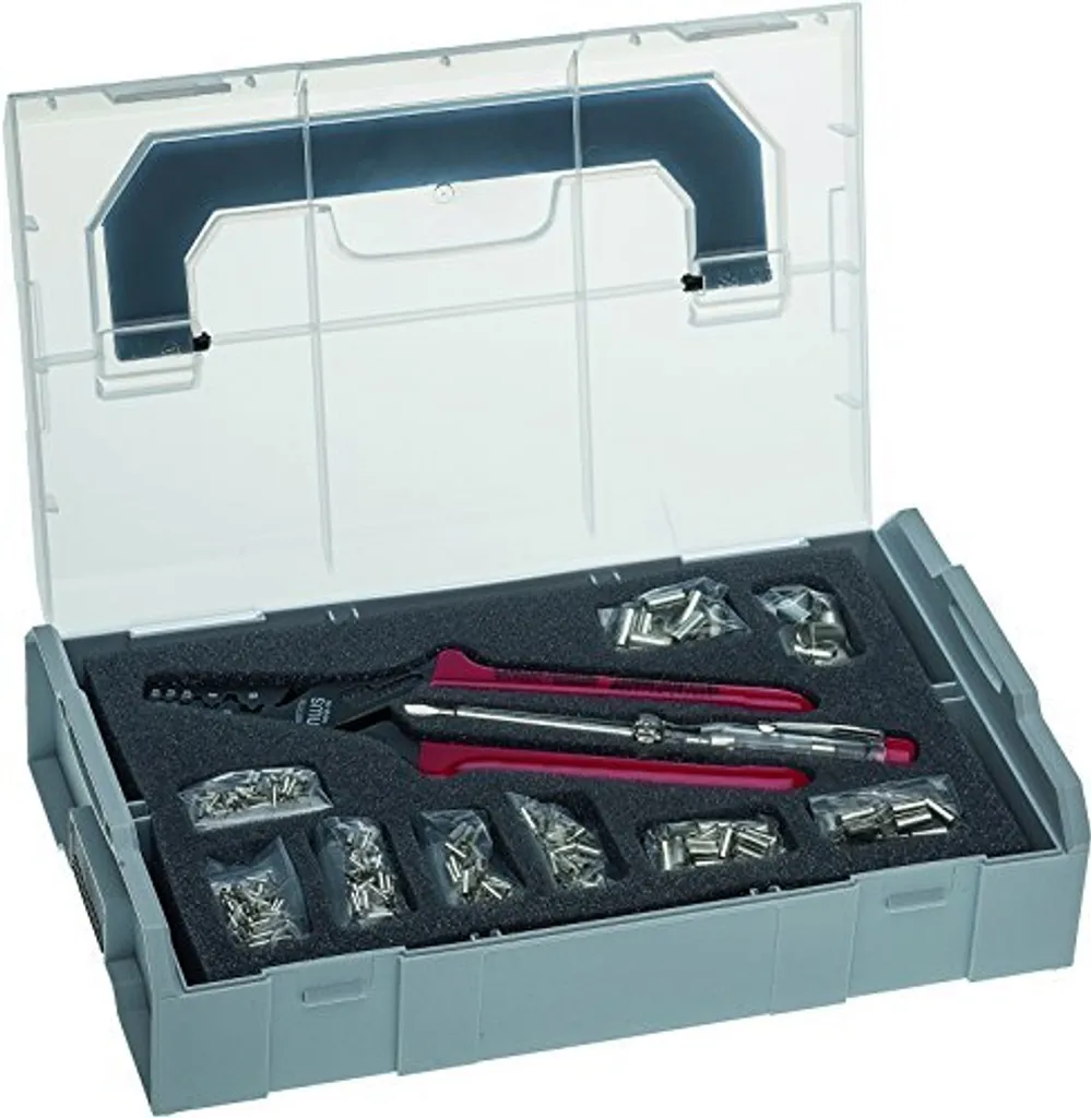 Pince à sertir NWS 338-22 Squeezer multifonction avec set de ferrules