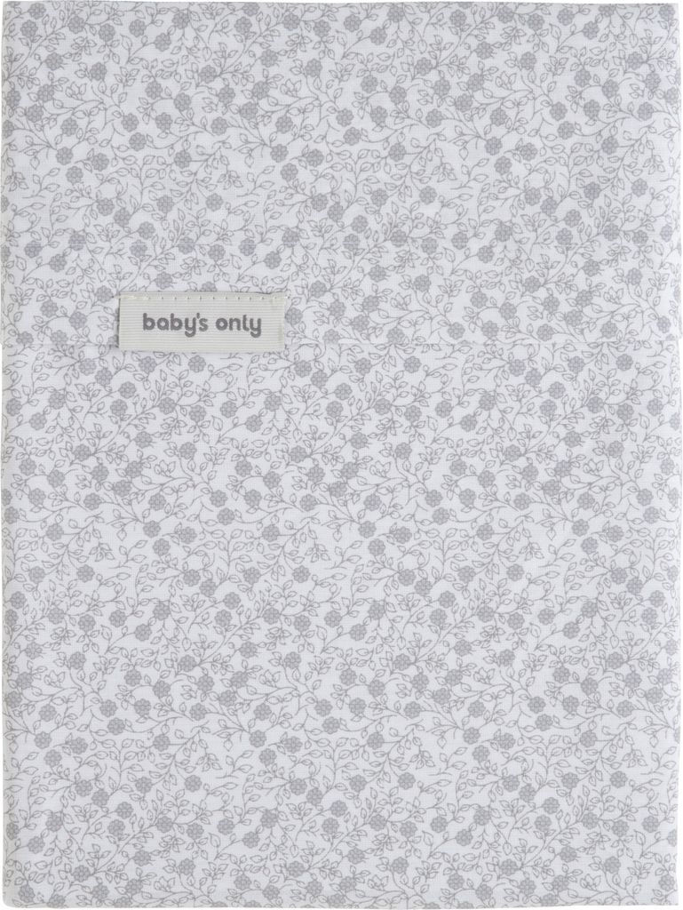 Baby's Only Baby Bettlaken Flower - Nordic Blue - 80x100 cm