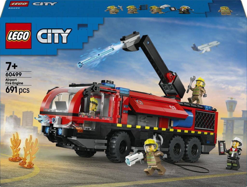 Lego City Flughafenlöschfahrzeug Immagine del prodotto 