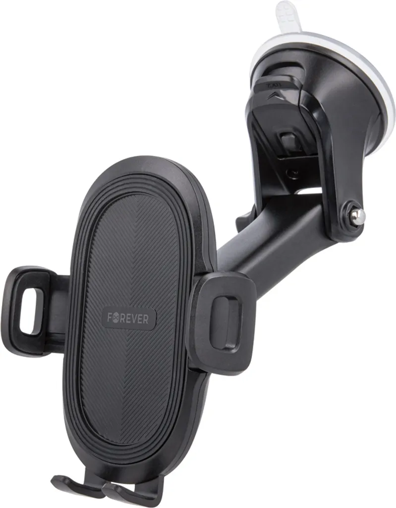 Forever CH-370 Supporto Smartphone Auto Universale - Nero Opaco